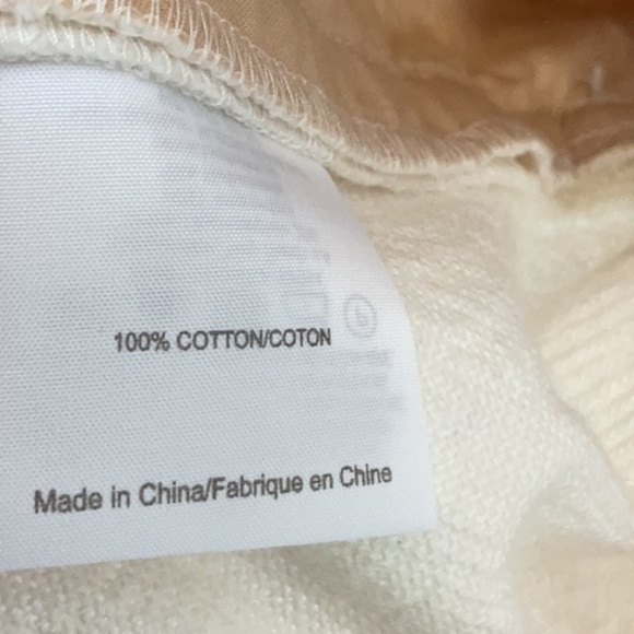 Tory Burch textured cotton pant size 8 - Picture 4 of 4